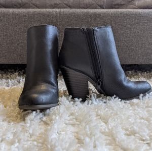 Black booties
